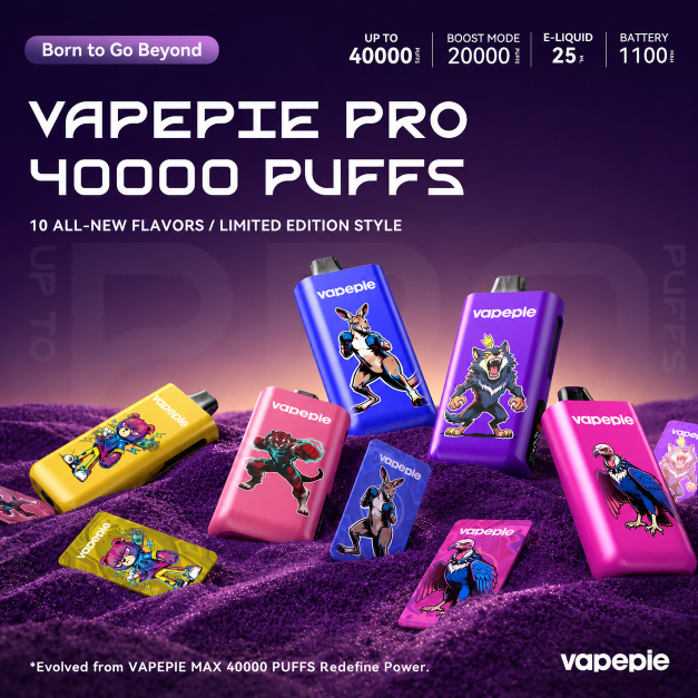 🏆VAPEPIE 70000 PUFFS+VAPEPE 40000 PRO