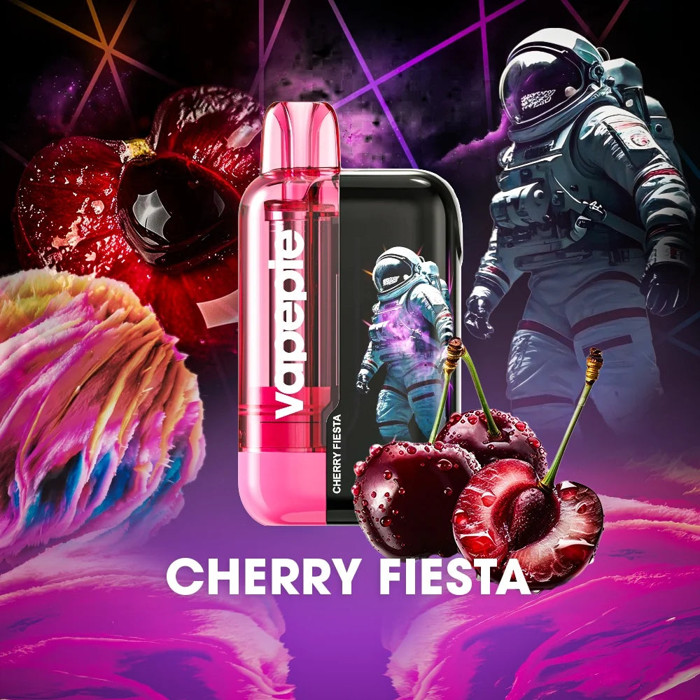 CHERRY FIESTA-VAPEPIE 30000 PUFFS x TK KIADÁS