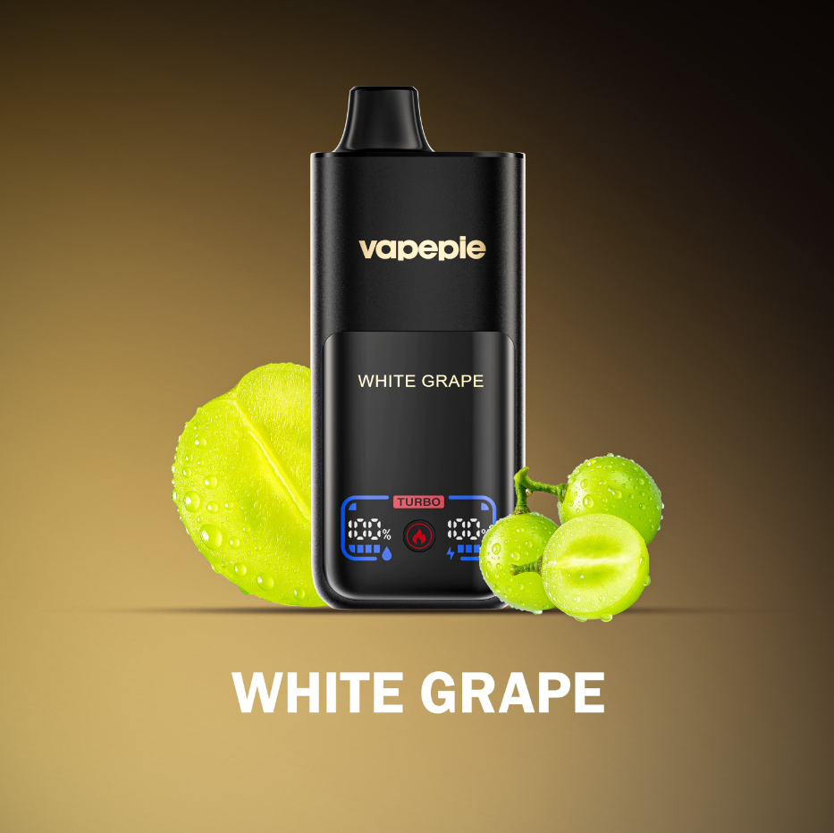 Białe Winogrono - VAPEPIE MEGA 70000 ZACIĄGNIĘĆ