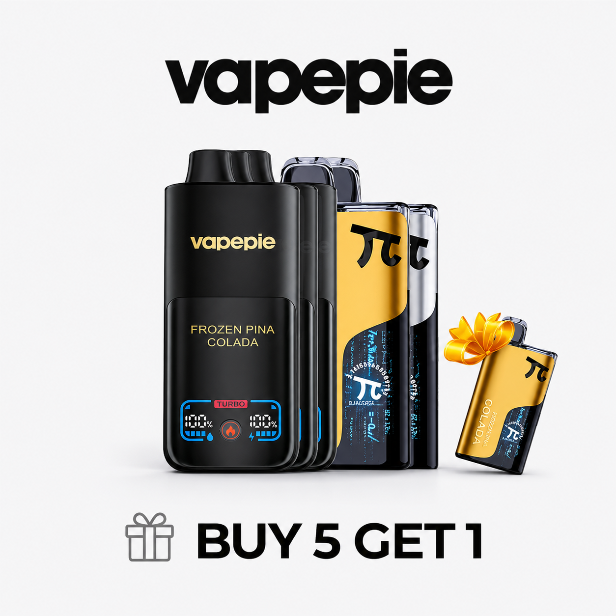 ✨🎁Vapepie 70000*3 + Vapepie 50000*2, plusz egy ingyenes Vapepie 50000