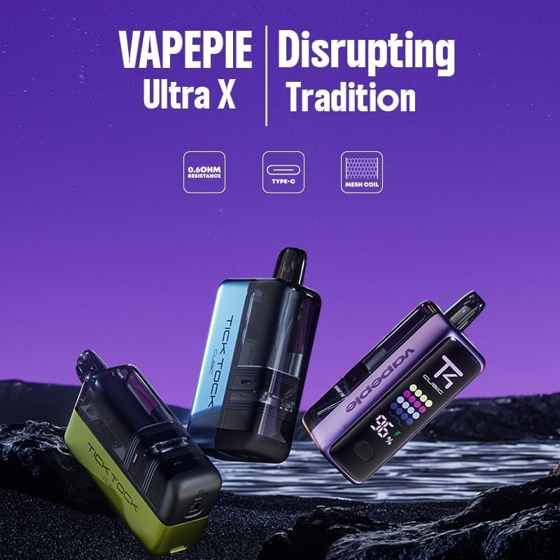 BERRY BLUE----VAPEPIE x TK 🌌 Ultra X 15000 ZACIĄGNIĘĆ